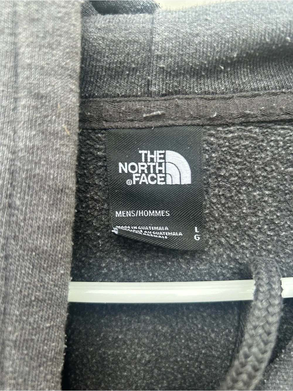 The North Face Men’s Charcoal Gray 'Never Stop Exploring' Crewneck Hoodie